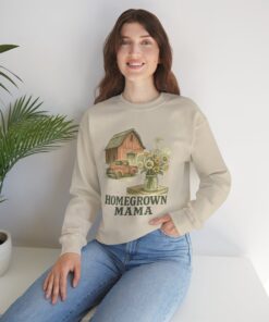 Alternative view of Homegrown Mama Crewneck Sweatshirt