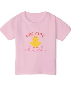 One Cute Chick Toddler Tshirt