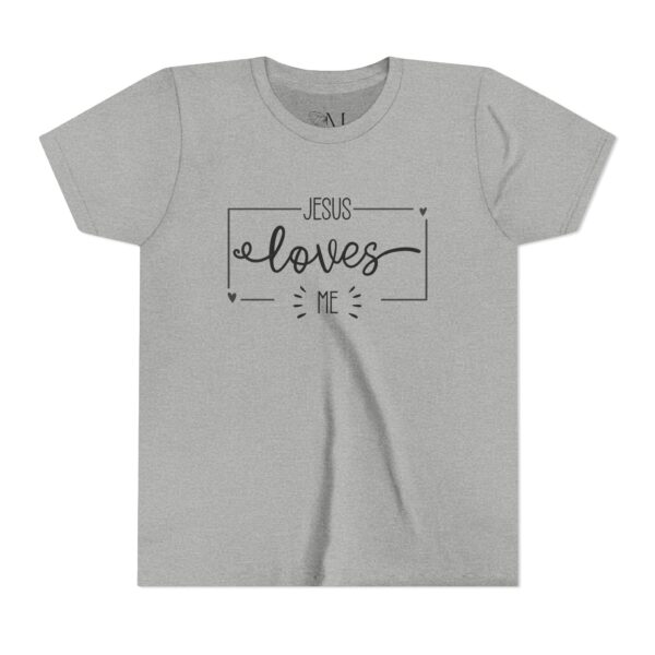 Jesus Loves Me Youth Tshirt- Matching Mama Tee - Image 3