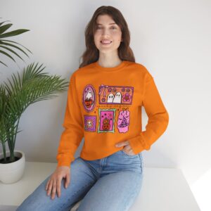 Spooky Season Gallery - Cute Halloween T-Shirt | Kawaii Pastel Ghost & Pumpkin Design
