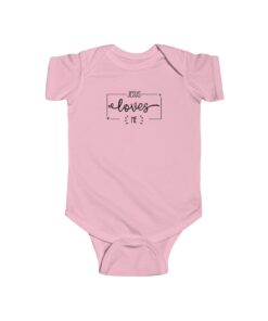Jesus Loves Me Infant Bodysuit
