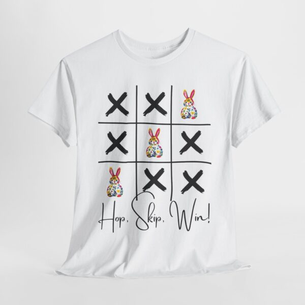 Tic Tac Toe Bunny T-Shirt | Hip, Hop, Win! - Image 2