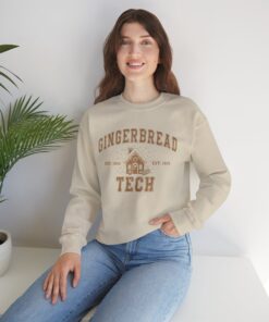 Alternative view of Gingerbread Tech University Sweatshirt