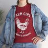 Farm Girl Vintage Chicken T-shirt