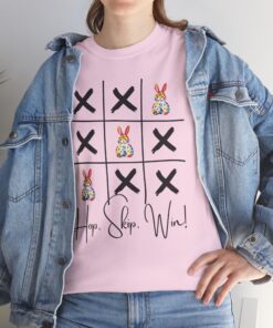Tic Tac Toe Bunny T-Shirt | Hip, Hop, Win!