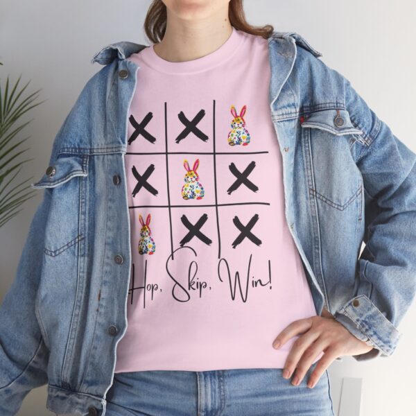Tic Tac Toe Bunny T-Shirt | Hip, Hop, Win!