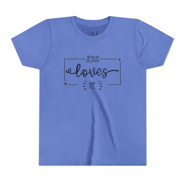 Jesus Loves Me Youth Tshirt- Matching Mama Tee - Image 4