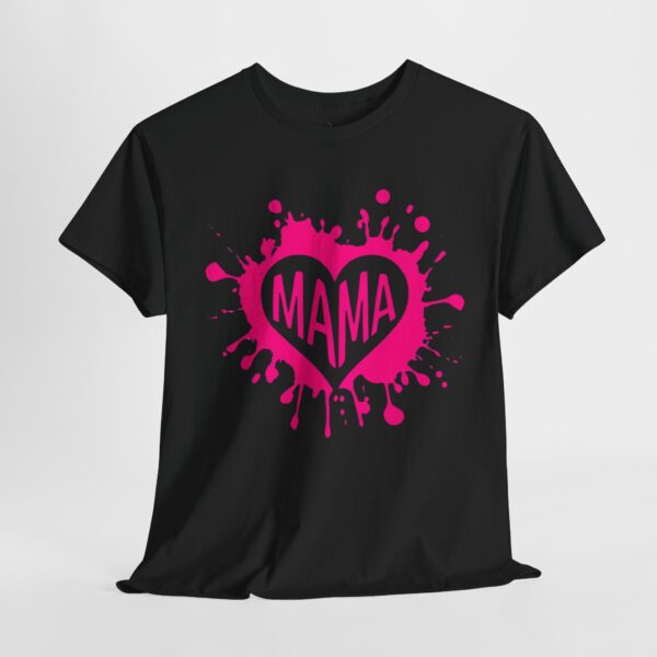 Splash Heart MAMA T-shirt | Matching Mini Available - Image 2