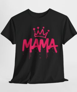 Alternative view of Mama Crown Spray Paint T-Shirt