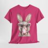 Rabbit with Sunglasses Blowing a Bubble T-Shirt - Image 4