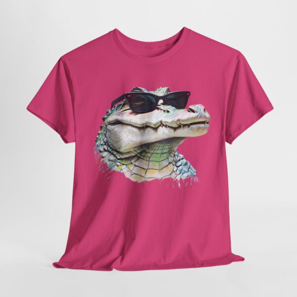 Cool Gator with Sunglasses Tee - Image 5