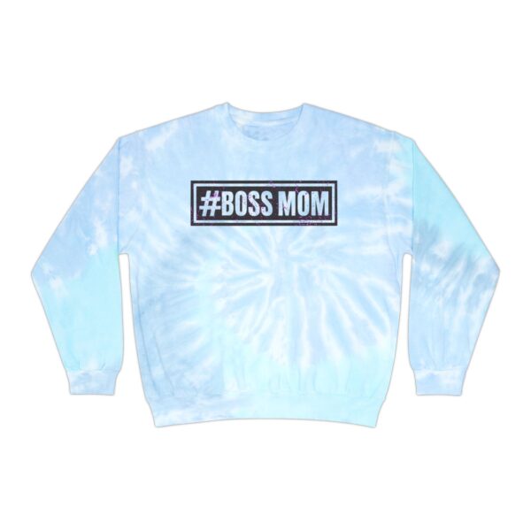 #Boss MOM Tie-Dye Sweatshirt - Image 2