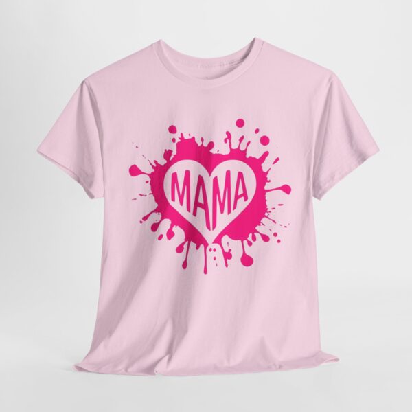 Splash Heart MAMA T-shirt | Matching Mini Available - Image 4