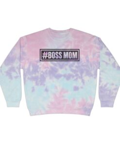 #Boss MOM Tie-Dye Sweatshirt
