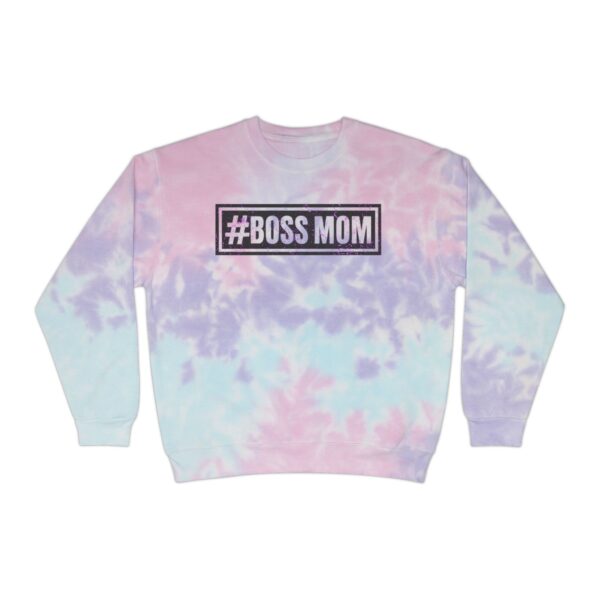 #Boss MOM Tie-Dye Sweatshirt