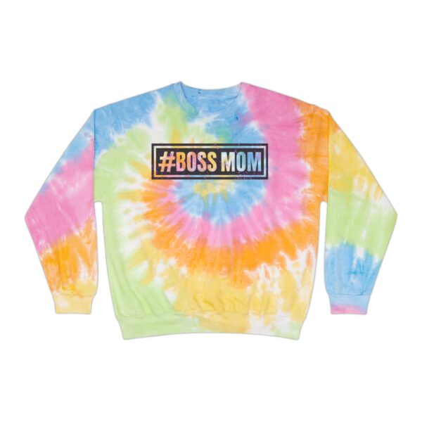 #Boss MOM Tie-Dye Sweatshirt - Image 3