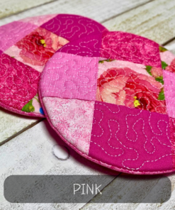 Alternative view of Handmade Quilted Fabric Coasters