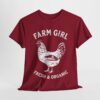 Farm Girl Vintage Chicken T-shirt - Image 3