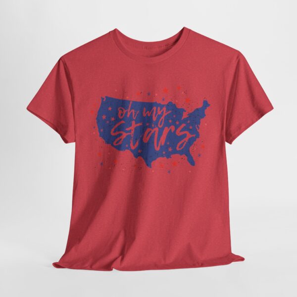 Oh My Stars USA Graphic T-shirt - Image 2