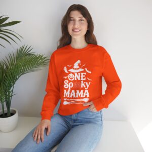 One Spooky Mama Halloween Sweatshirt - Cute Mom Halloween Shirt