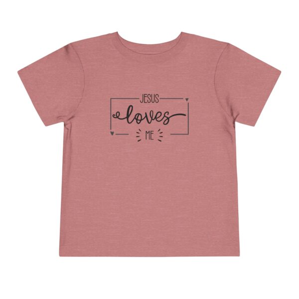 Jesus Loves Me Toddler T-shirt - Matching Mama Tee - Image 2