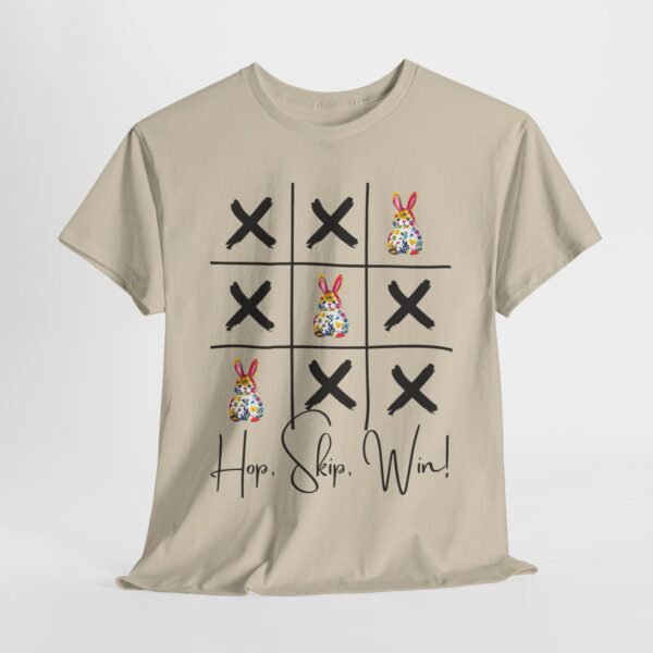 Tic Tac Toe Bunny T-Shirt | Hip, Hop, Win! - Image 3