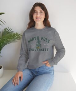North Pole University Crewneck Sweatshirt