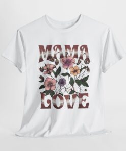 Alternative view of Floral Mama Love T-shirt