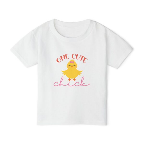One Cute Chick Toddler Tshirt - Image 2