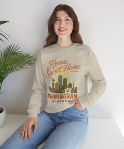 Alternative view of Home Sweet Home Birmingham Crewneck
