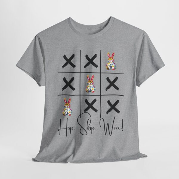Tic Tac Toe Bunny T-Shirt | Hip, Hop, Win! - Image 4