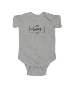 Alternative view of Jesus Loves Me Infant Bodysuit