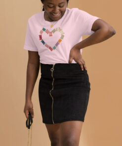 Alternative view of Threads of the Heart T-Shirt